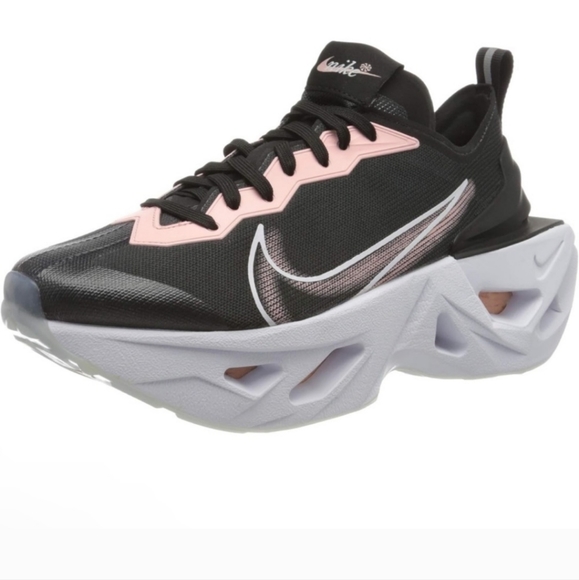 Nike Zoom x Vista Grind Off Noir Coral Futuristic Platform Sneakers Size 9 - Picture 1 of 14